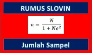 Cara Hitung Rumus Slovin Besar Sampel Uji Statistik